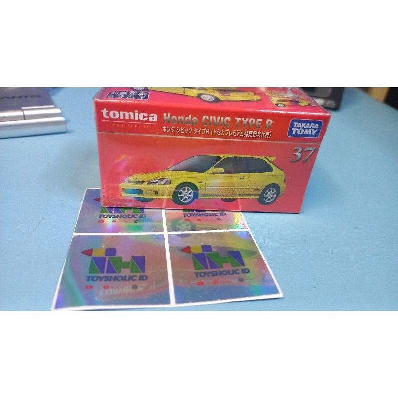 TOMICA PREMIUM Honda Civic Type R EK9 Kuning SEGEL