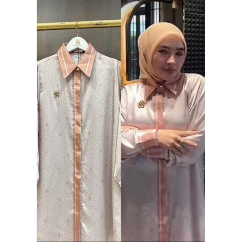 Blouse Peach Pecah 1000 by Shellasaukia
