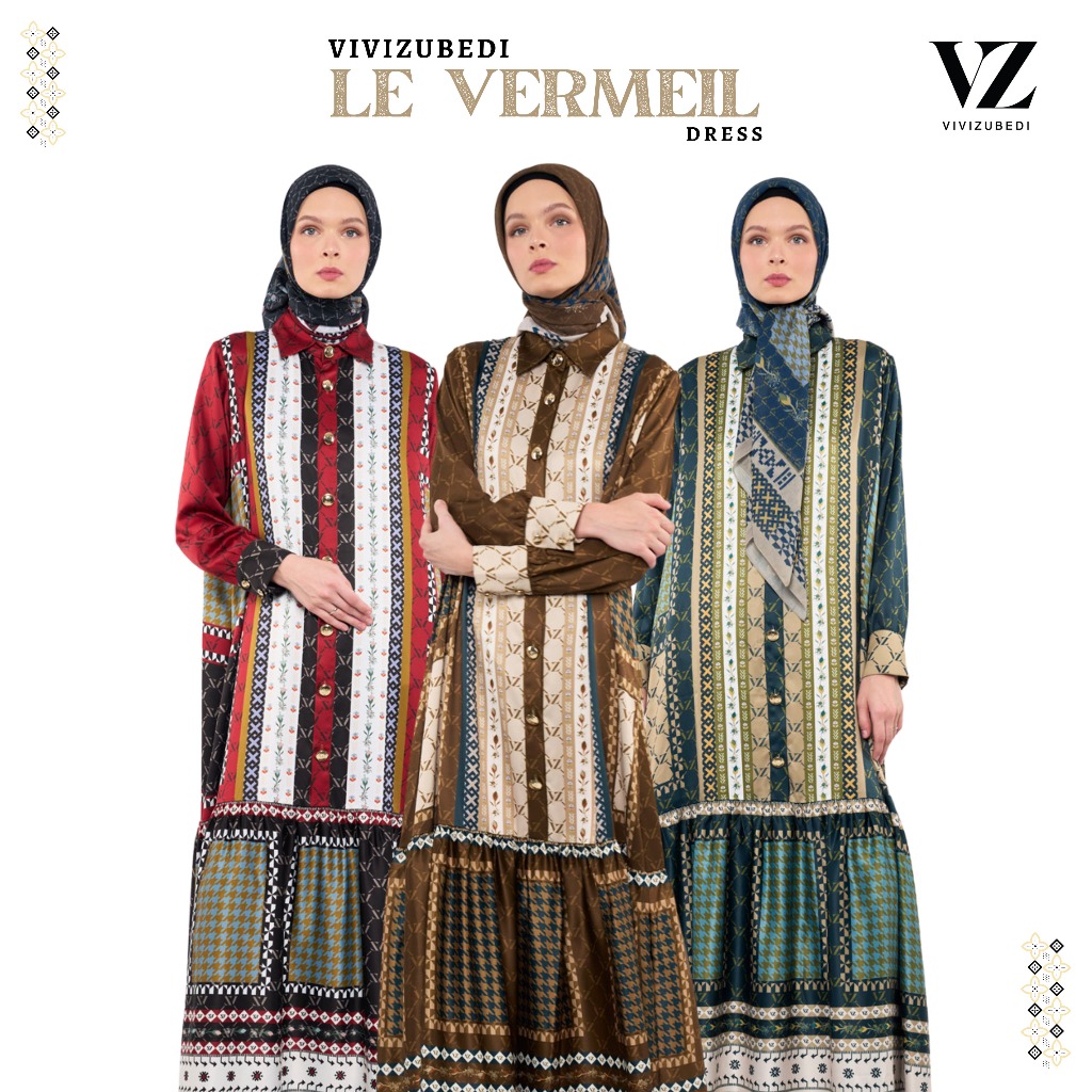 VZ Le Vermeil Dress / VZ Le Vermeil Dress Vivizubedi / VZ LE VERMEIL DRESS BY VIVIZUBEDI