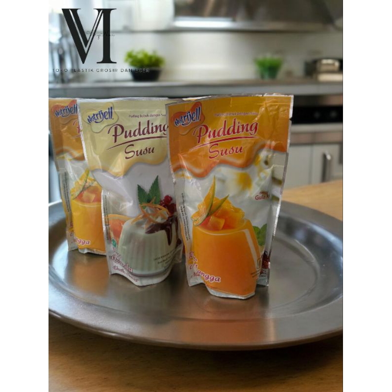 

Puding Susu Nutrijell Tanpa Tambah Gula