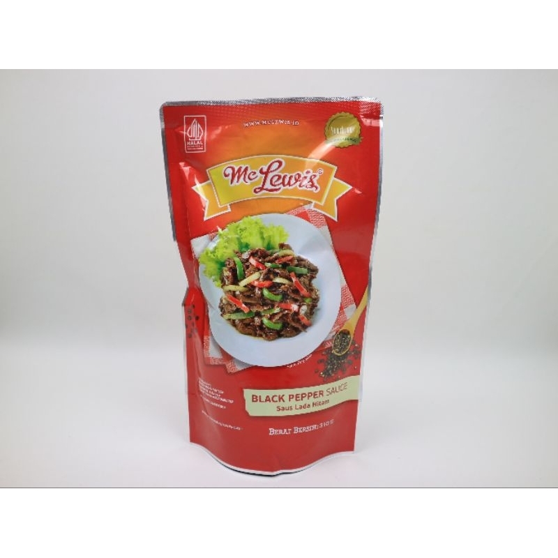 

McLewis Black Pepper Saos / Saos Black Pepper McLewis / McLewis Saos Black Pepper 310 g