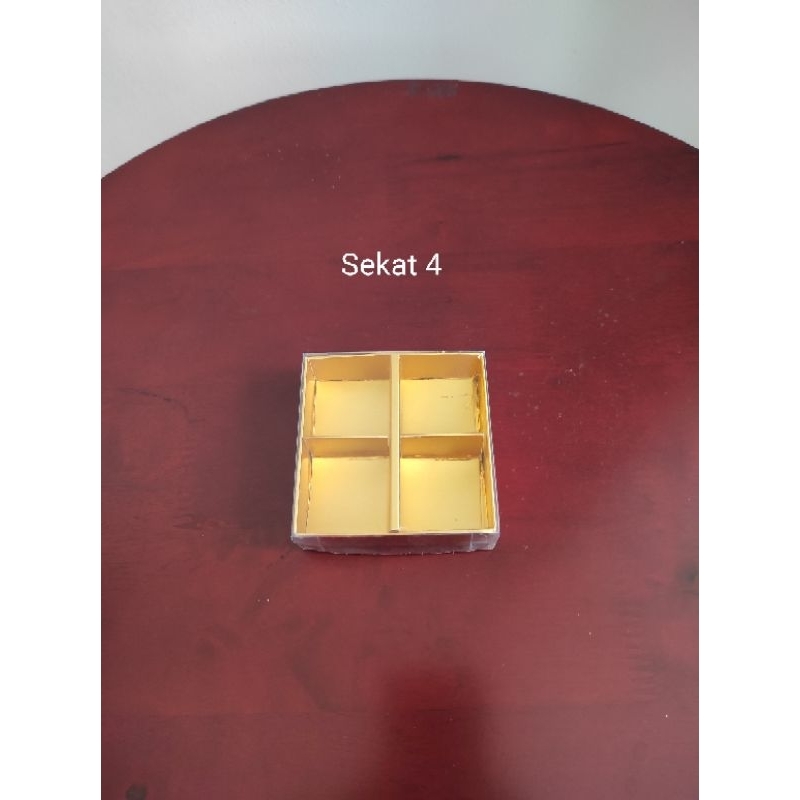

kotak coklat mini sekat 4