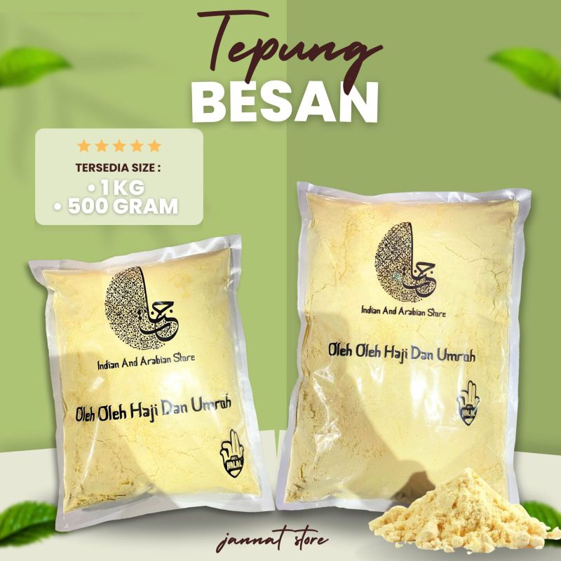 

Tepung Besan Besan Flour Original Premium Quality 1kg