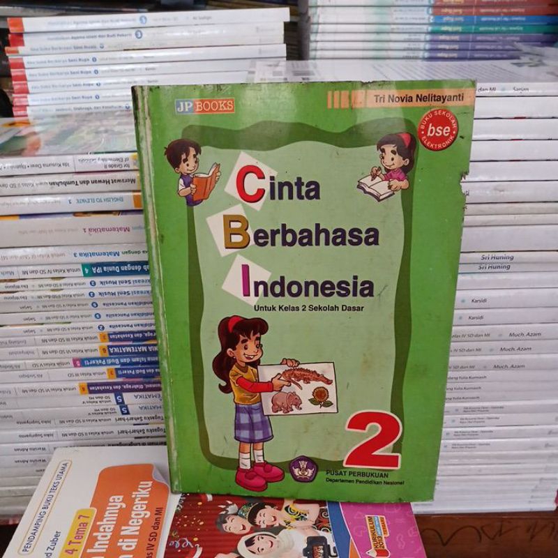 Cinta Berbahasa Indonesia SD/MI Kelas 2 BSE
