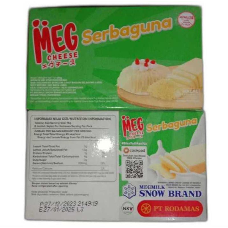 

Meg Keju Serbaguna 120gr, Meg Keju Serbaguna 160gr, Prochiz Gold Cheese Cheddar 160gr