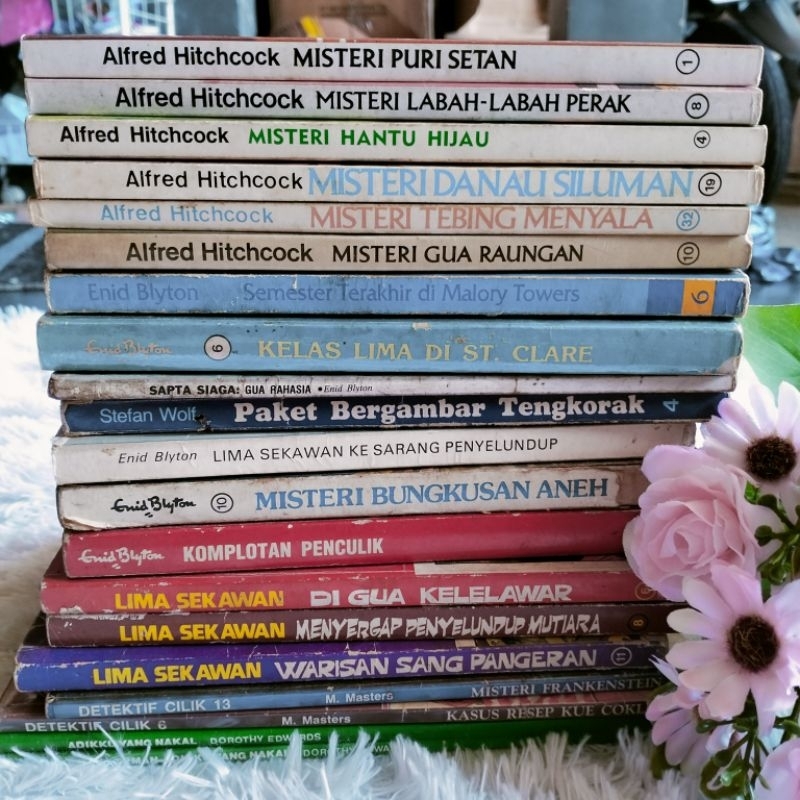 Novel Anak Jadul - Lima Sekawan - Trio Detektif - Enid Blyton