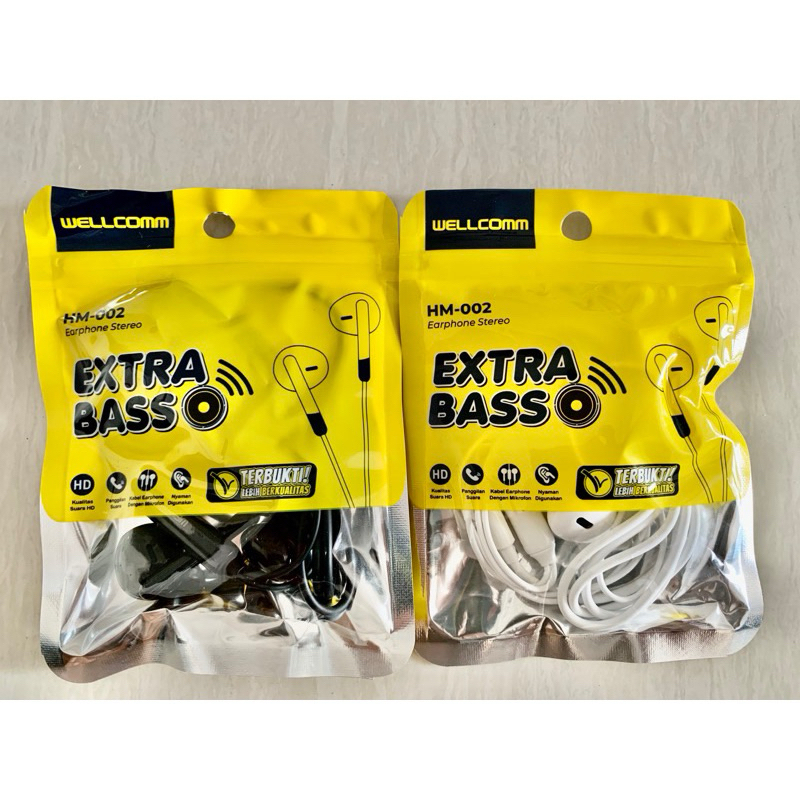 (NEW) HEADSET WELLCOME FIT BASS/HEADSET MURAH BASS