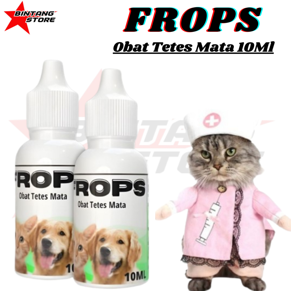 Obat Tetes Mata Kucing FROPS Atasi Iritasi Belekan