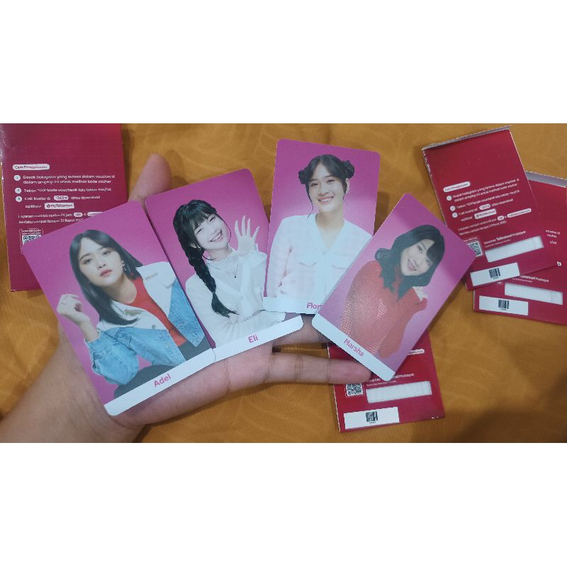 JKT48 X TELKOMSEL PHOTOCARD 2024
