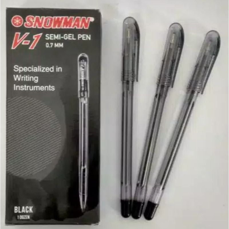 

pen snowman v1 hitam