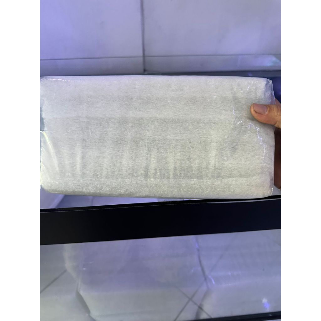 Kapas filter aquascape/Kapas Filter Aquarium/busa hitech/Saringan Kolam Ikan