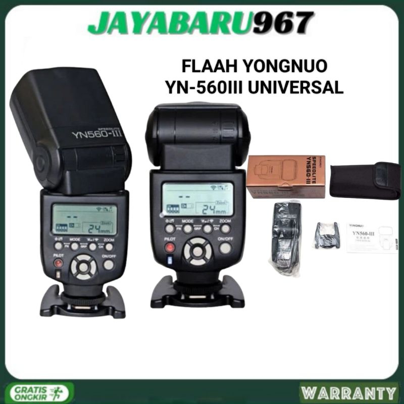 SPEEDLITE FLASH YONGNUO YN560 III,YN 560III FOR UNIVERSAL