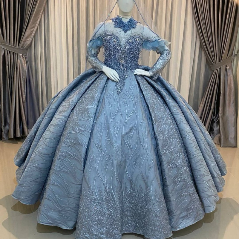 Baju Pengantin Ball Gown Preloved