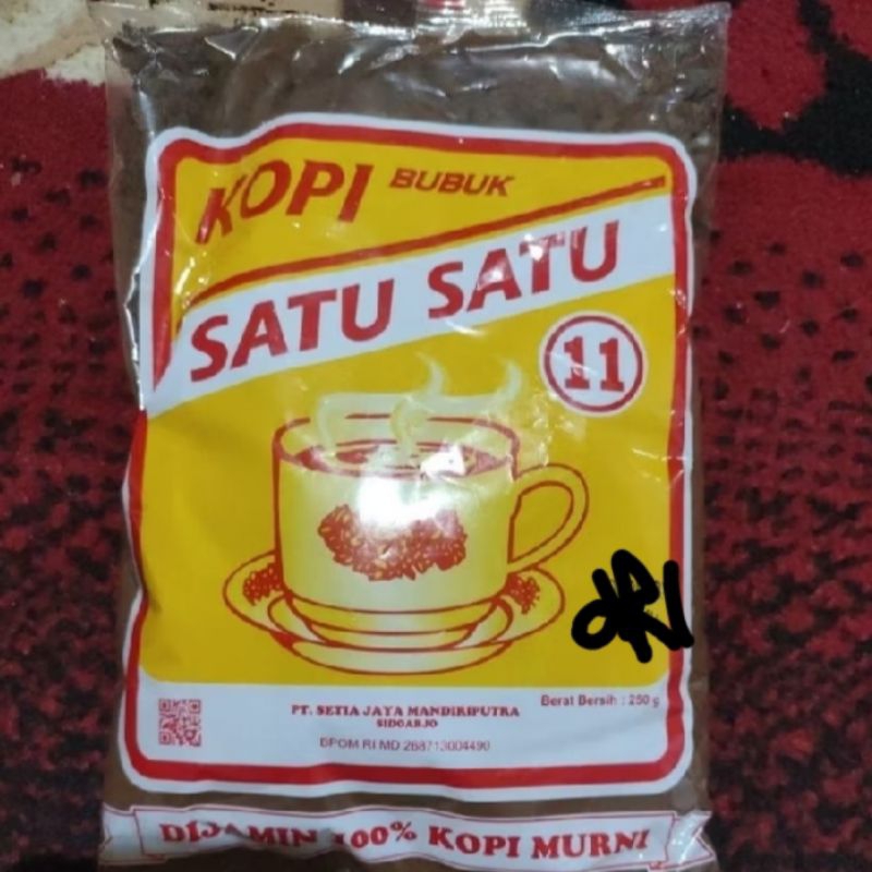 

kopi 11 (satu-satu) serbuk 250 gram original