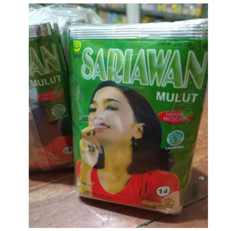 

Jamu Jawa Gujati59 Sariawan Mulut isi 10 sachet