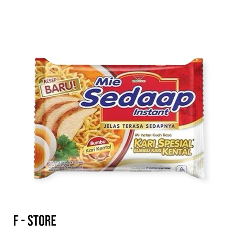 

MIE SEDAAP KARI SPESIAL MIE INSTANT