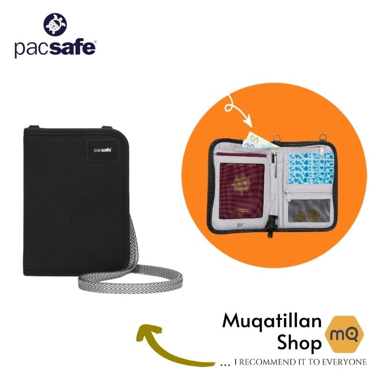 RFIDsafe™ V150 RFID Blocking Dompet Pacsafe Compact Organizer