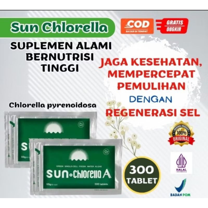 Cni Sun Chlorella 300 tablet