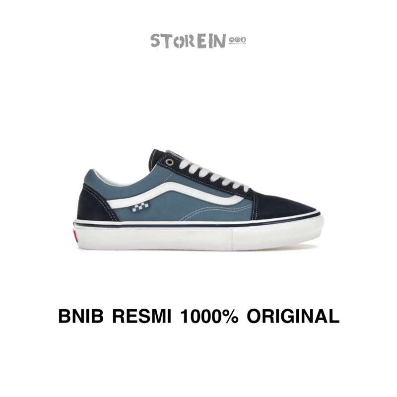 ans Skate Old Skool Navy White Original (PT NAVYA)