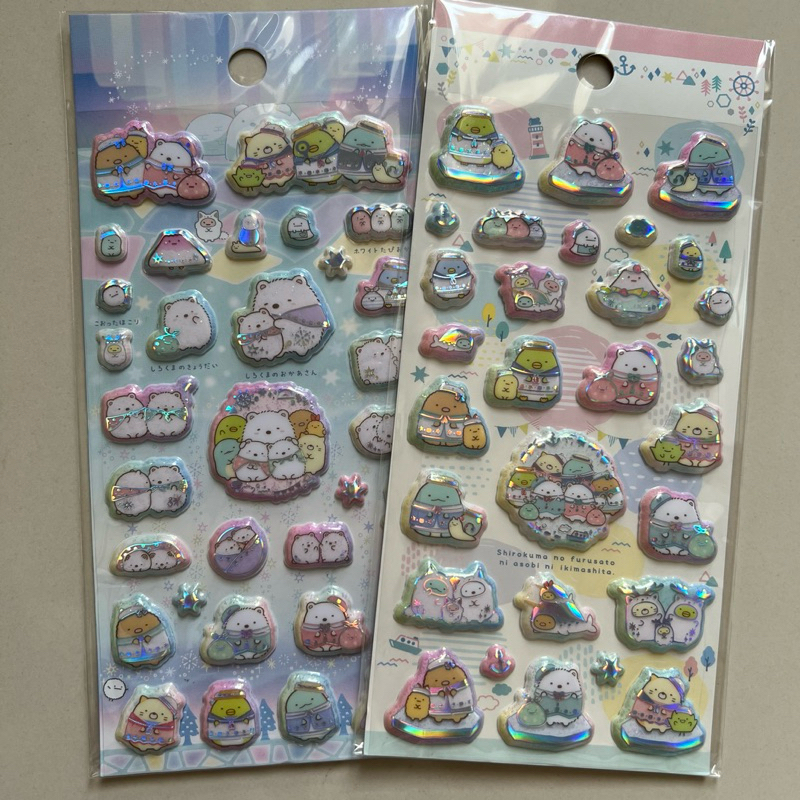 

Stiker Timbul Lucu Premium Karakter Sumikko Hologram