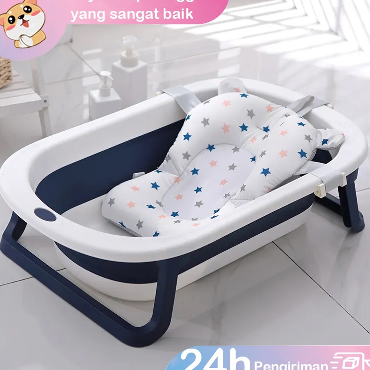 AFSW9579 Ready stockBak mandi bayi Bak mandi bayi lipat Bak mandi lipat Tempat mandi Bak bayi mandi 