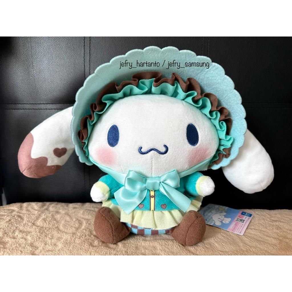 Boneka Cinnamoroll Chocolate Mint Lolita Big Plush Original Sanrio Jepang Kawaii Bonnet Furyu Toreba