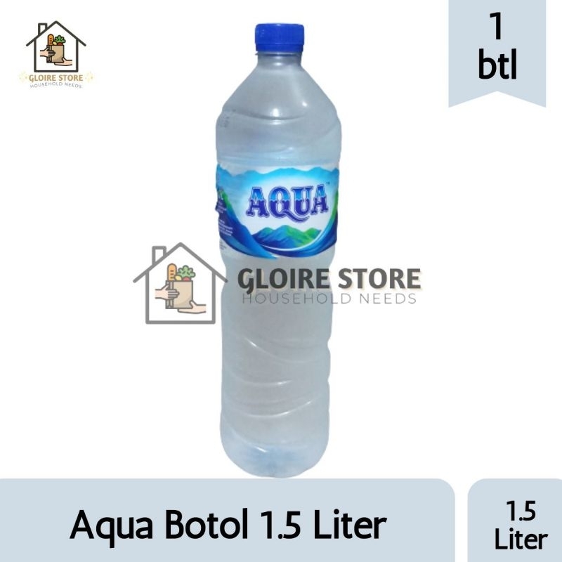 

AQUA BOTOL 1.5 Liter Air Minum (RR/E.U)