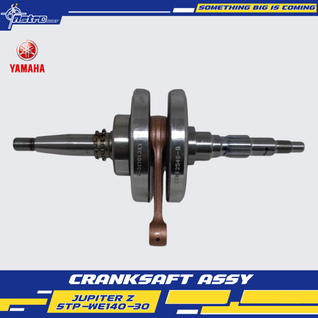 5TP-WE140-30 CRANKSAFT ASSY ASKRUK JUPITER Z PNP VEGA R NEW ORIGINAL 100% ASLI YAMAHA