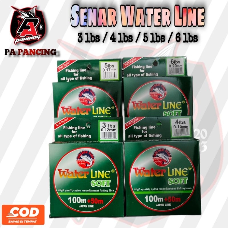 Senar Water Line / Senar Pancing Nilem / Senar Pancing Galatama / Senar kuat / Senar Ulet