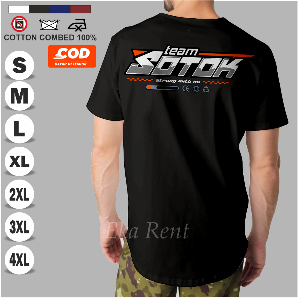 Baju Kaos Team Sotok Sound System Horeg Lengan Pendek