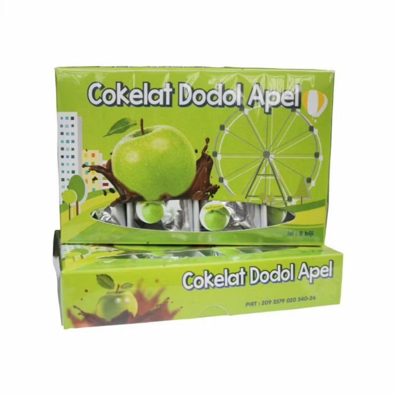 

COKELAT DODOL APEL & STRAWBERRY ISI 8PCS OLEH OLEH KHAS BATU MALANG