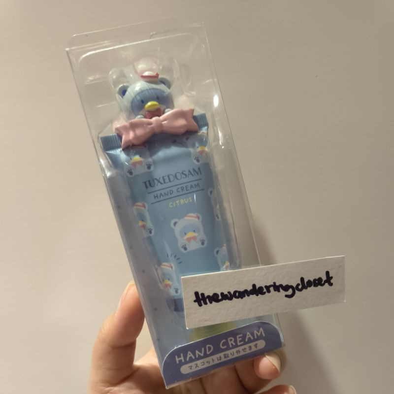sanrio tuxedosam hand cream citrus jepang readystock