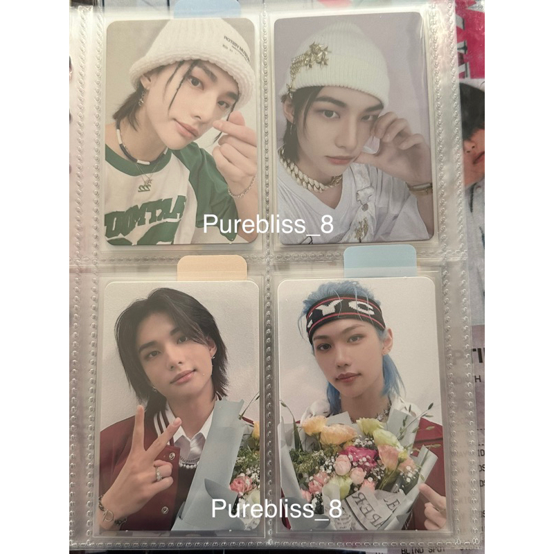 STRAY KIDS HYUNJIN FELIX 5 STAR SOUNDWAVE SW LUCKY DRAW LD R3 R4 WITHFANS YZY R2 POB PHOTOCARD
