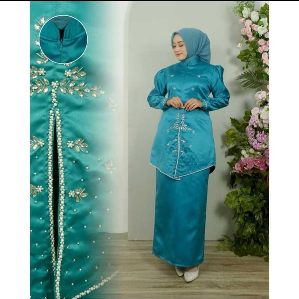 STELAN TUNIK BRIDAL/STELAN TUNIK TERBARU/STELAN TUNIK MODERN