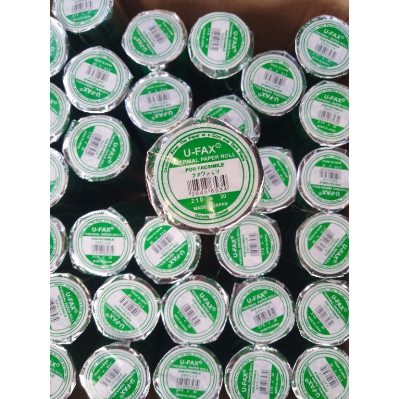 

U-FAX thermal paper Roll 210 x 30m