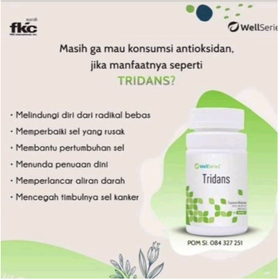 Tridans FKC pelancar peredaran darah