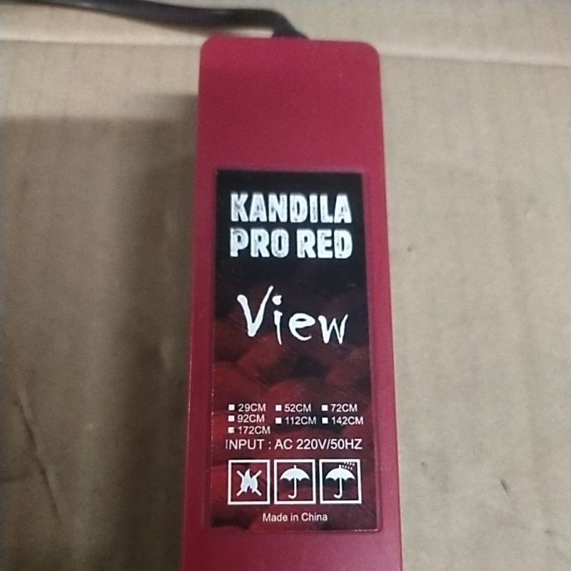 Adaptor Lampu Kandila Pro red 1800