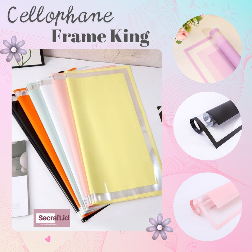 

Kertas Cellophane Buket Frame King