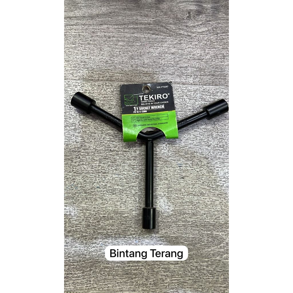 Kunci Y Sock Sok 8 10 12 Mm / 10 12 14 /8 9 10 / 10 11 13 Mm Tekiro Original Asli