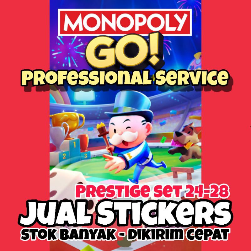

Sticker Monopoly Go! Set 24 - 28 (New Set)