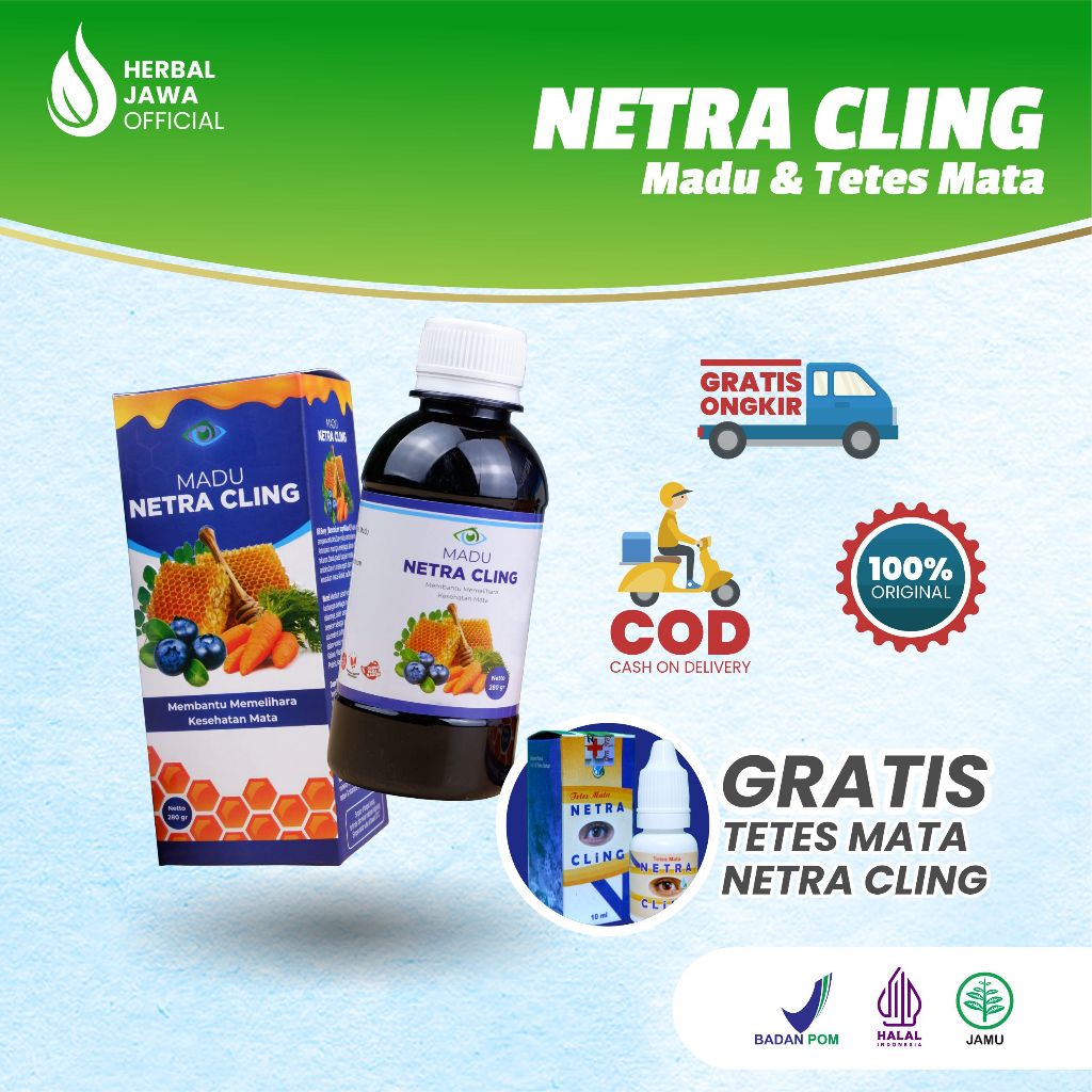 

Madu Mata Netracling Untuk Mata Minus, Silinder, Katarak 100% Original