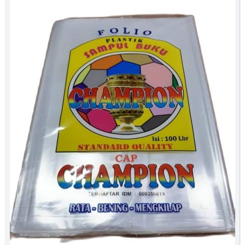 

Sampul bening folio ( Champion )