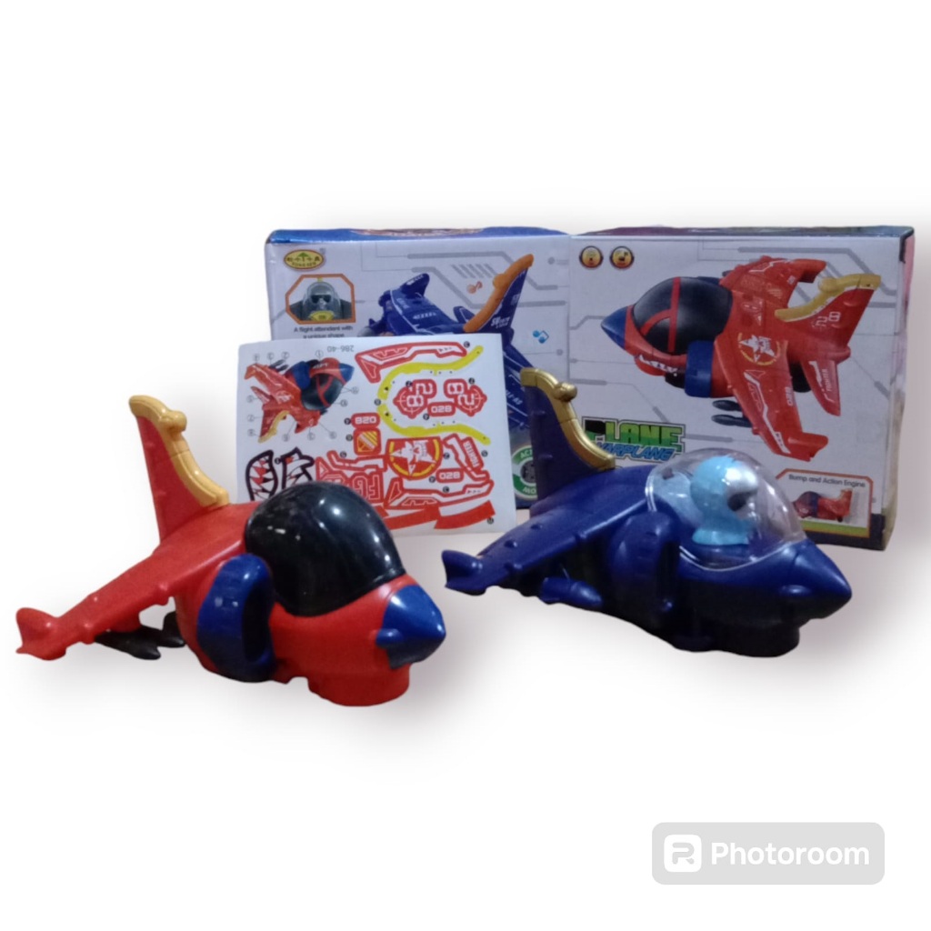 Plane warplane / mainan anak / mainan montesori