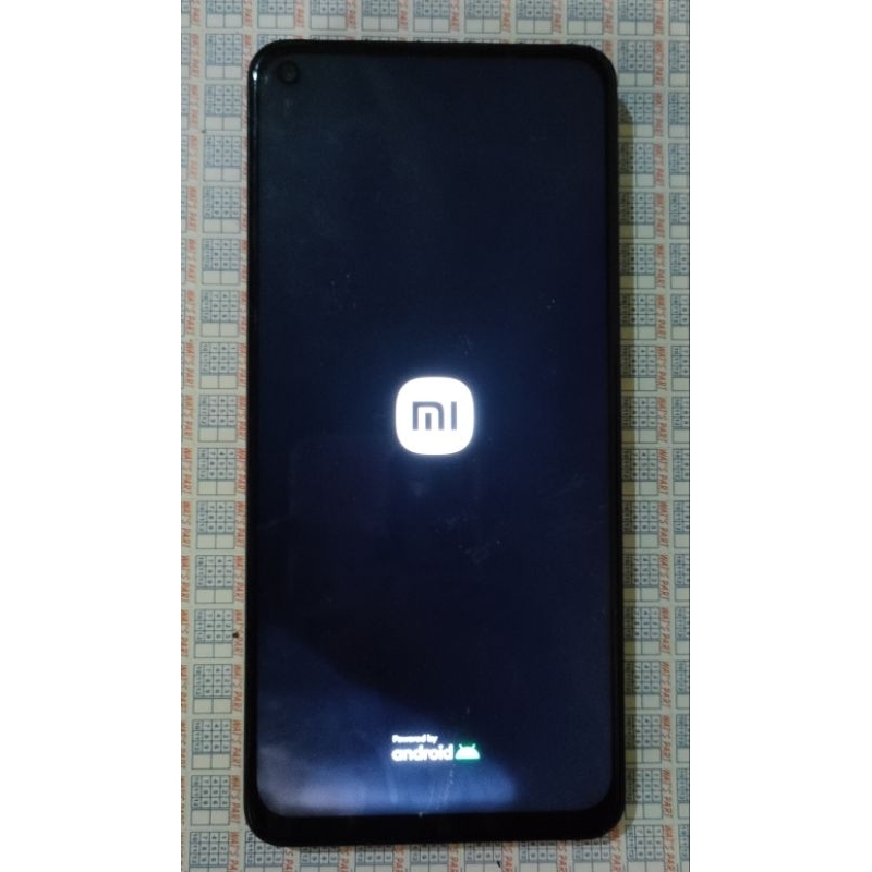 lcd redmi note 9 ori copotan minus