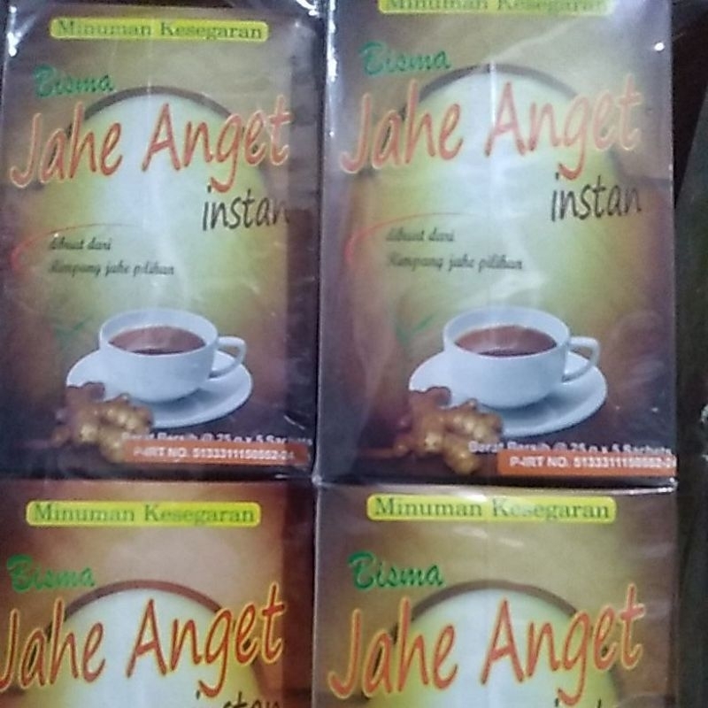 

Jamu JAHE ANGET Bisma sehat isi 5sachet