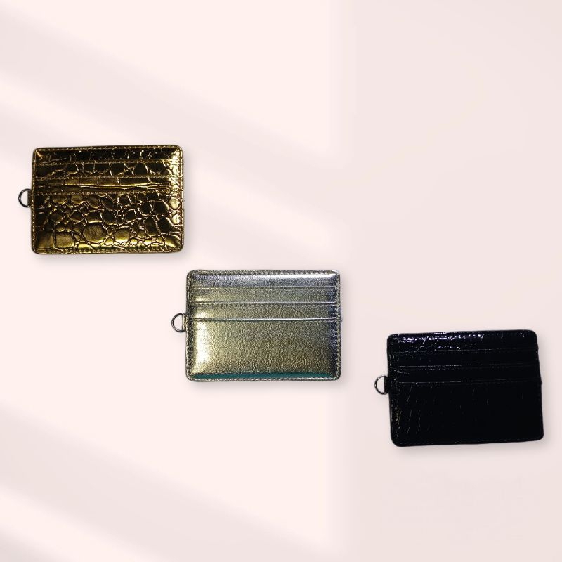ARVILLA Dompet CARD HOLDER Money Kartu Kulit Buaya