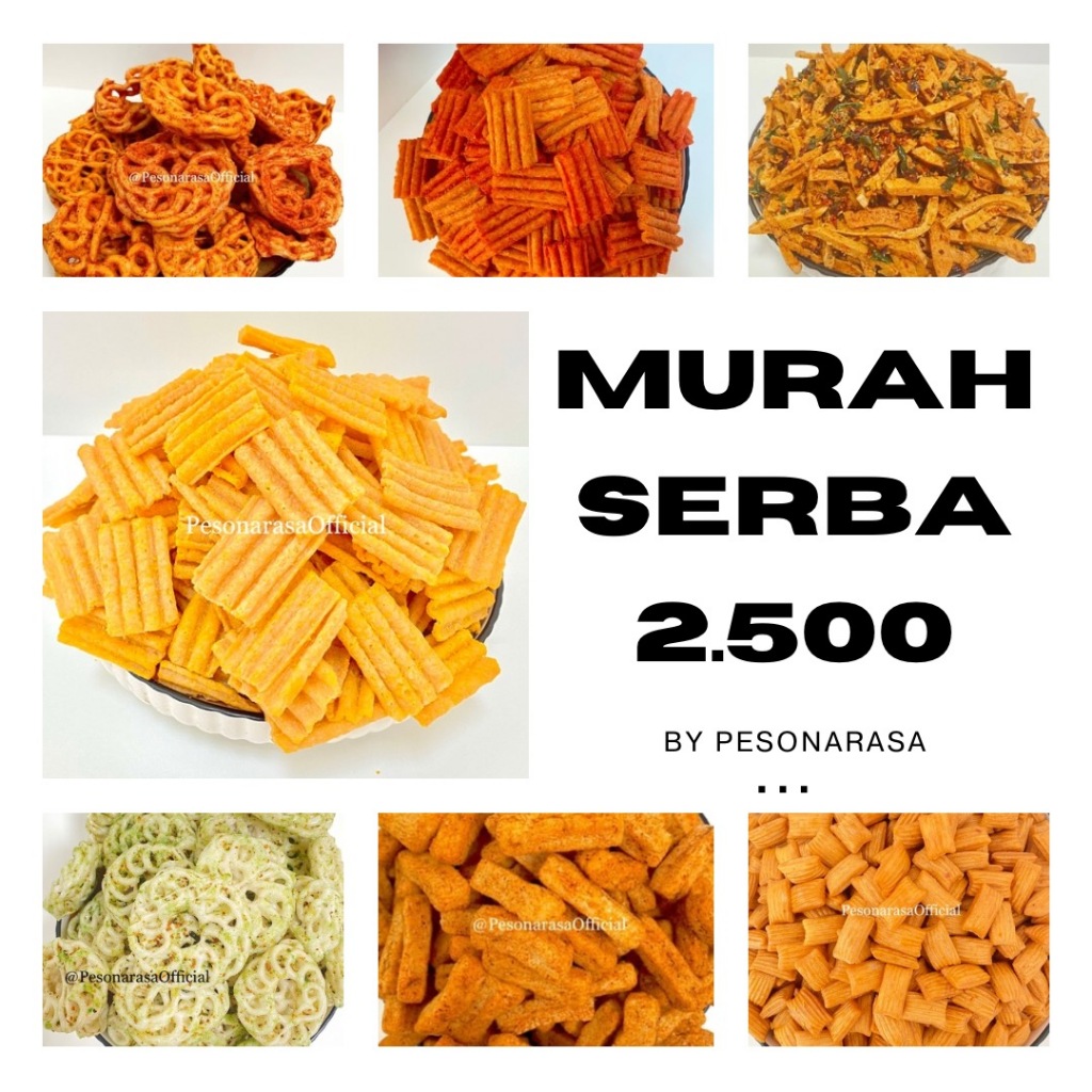 

SNACK CAMILAN SERBA 2.500 MURAH By Pesonarasa