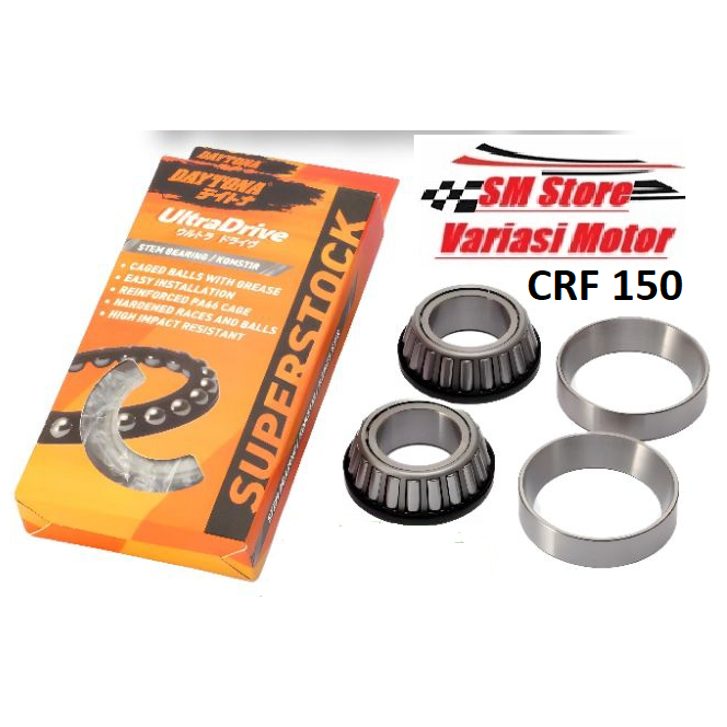 KONES Steering Head COMSTIR Laher KOMSTIR KONES STIR  DAYTONA CRF 150 SET KOMSTIR BAMBU KONES STIR B