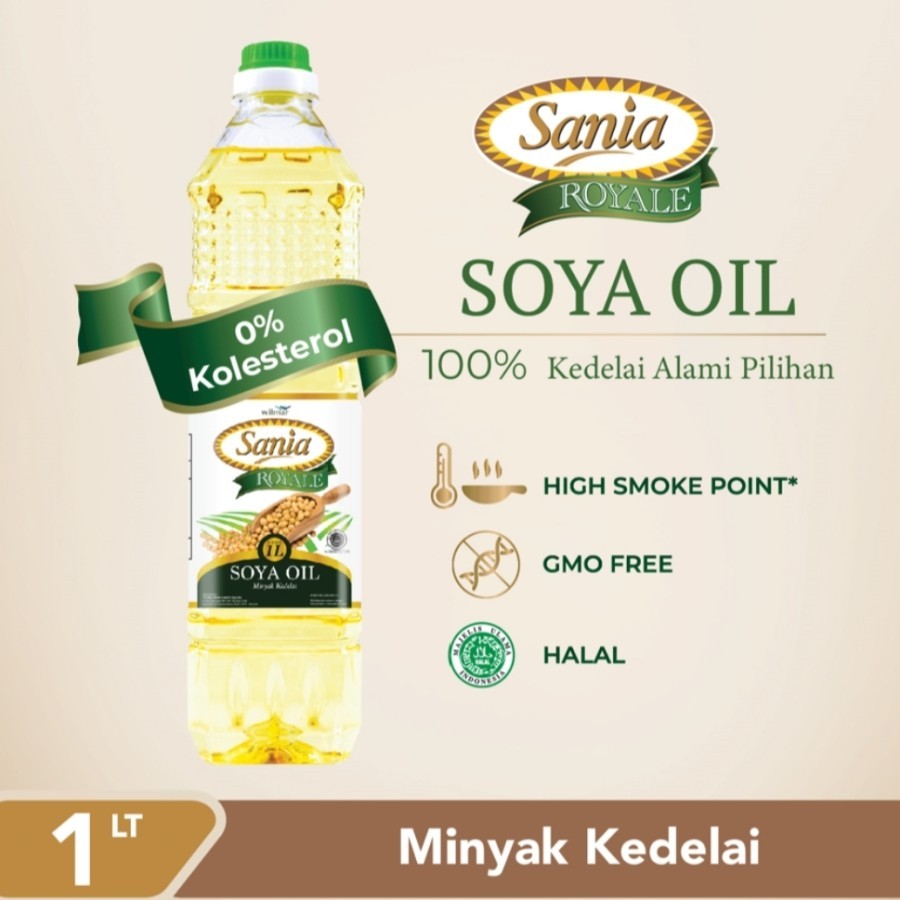 

SANIA ROYALE SOYA OIL 1 LITER NOL KOLESTEROL