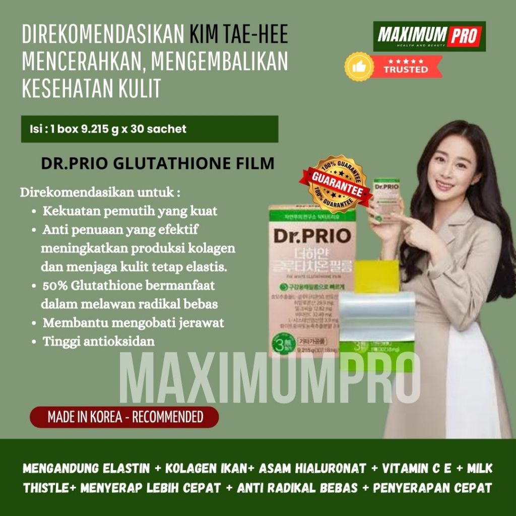 Melasma jerawat kusam garis halus hilang mencerahkan memutihkan merawat antioksidan kulit wajah DR P